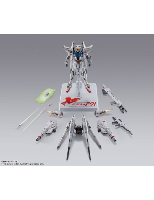Bandai Metal Build Gundam F91 Chronicle White Version