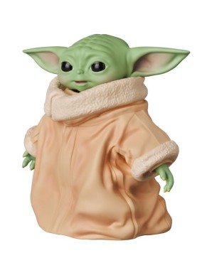 Medicom Toy Ultra Detail Mini Figures Star Wars The Mandalorian Grogu Smile