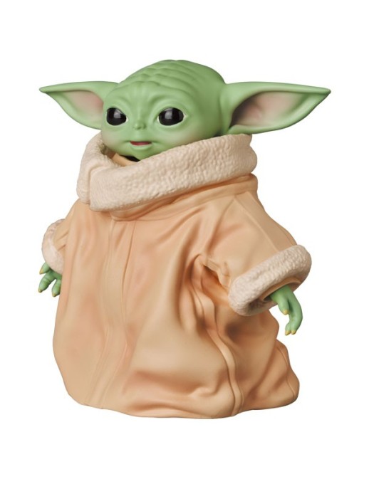 Medicom Toy Ultra Detail Mini Figures Star Wars The Mandalorian Grogu Smile
