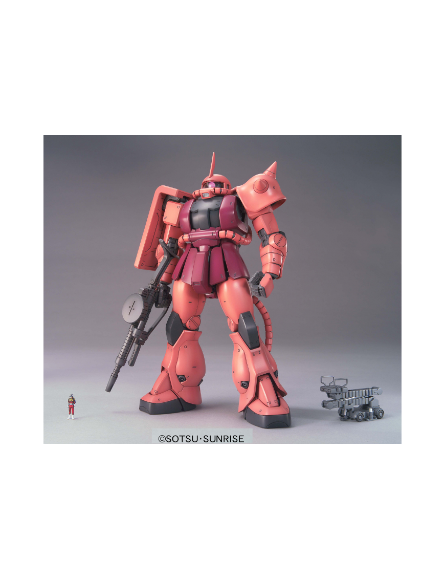 Bandai Master Grade MG 1/100 Mobile Suit Gundam MS-06S Zaku II 2.0 Version