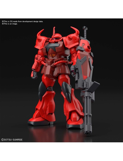 Bandai High Grade HGGB 1/144 Mobile Suit Gundam Gouf Crimson Custom