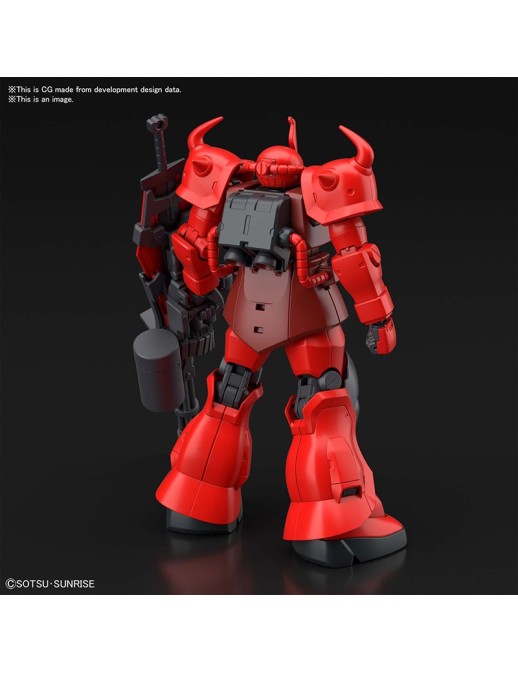 Bandai High Grade HGGB 1/144 Mobile Suit Gundam Gouf Crimson Custom