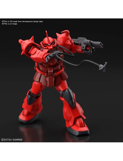 Bandai High Grade HGGB 1/144 Mobile Suit Gundam Gouf Crimson Custom