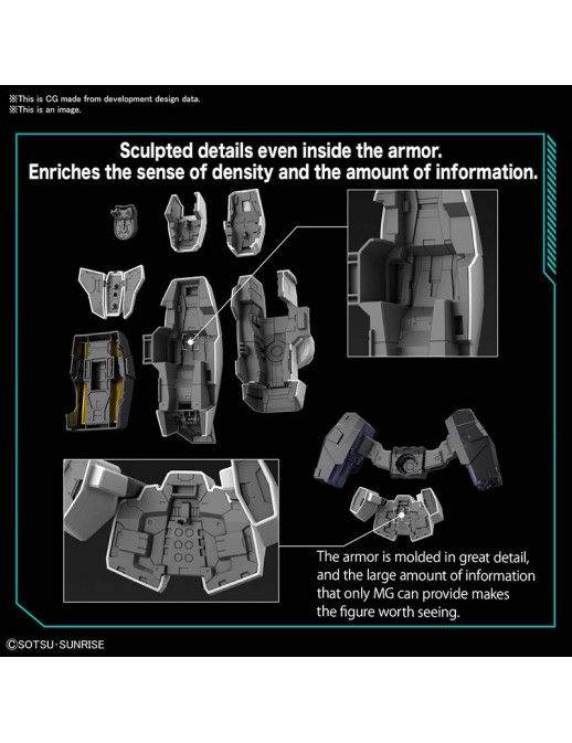 Bandai Master Grade MG 1/100 Mobile Suit Gundam GN-005 Gundam Virtue