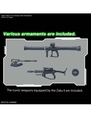 Bandai High Grade HGUC 1/144 Mobile Suit Gundam MS-06 Zaku II Mass Production Type
