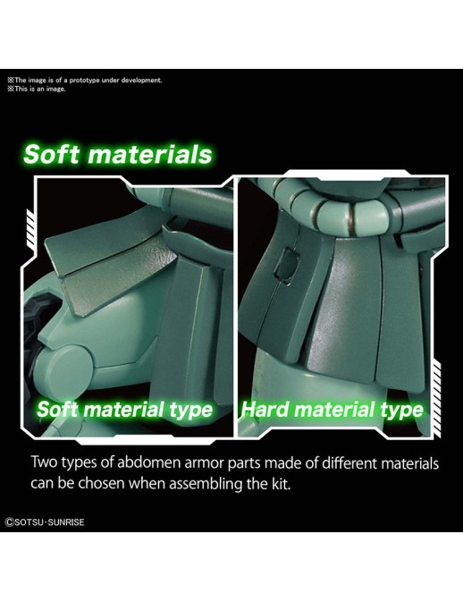 Bandai High Grade HGUC 1/144 Mobile Suit Gundam MS-06 Zaku II Mass Production Type