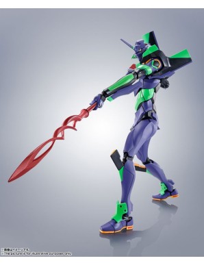 Bandai Robot Damashi Rebuild of Evangelion Unit-01 & Spear of Cassius Renewal Color Edition