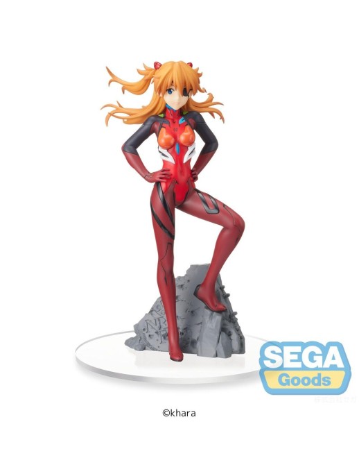 Sega Luminasta Rebuild of Evangelion Asuka Langley Vignetteum 30th Anniversary Version