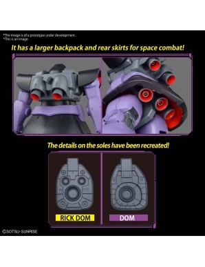 Bandai Master Grade MG 1/100 Mobile Suit Gundam MS-09R Rick Dom