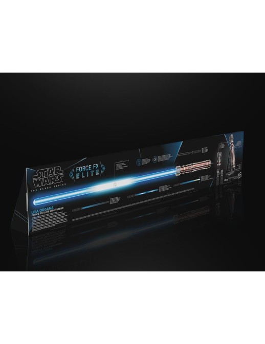 Hasbro Star Wars The Black Series Replica 1/1 Force FX Elite Lightsaber Leia Organa