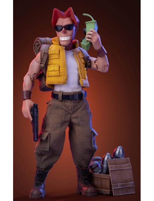 Tunshi Studio Metal Slug 3 Tarma Roving 1/12 Scale Figure