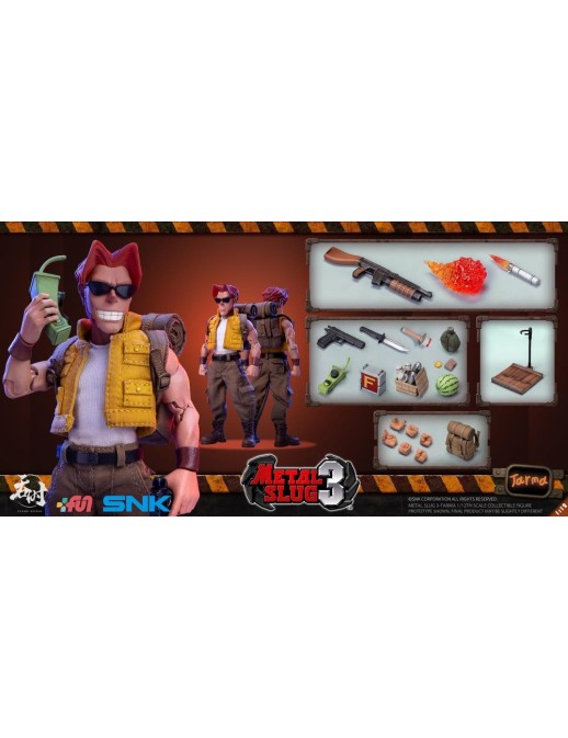 Tunshi Studio Metal Slug 3 Tarma Roving 1/12 Scale Figure