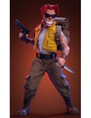 Tunshi Studio Metal Slug 3 Tarma Roving 1/12 Scale Figure