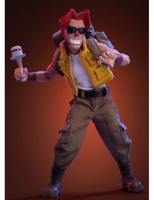 Tunshi Studio Metal Slug 3 Tarma Roving 1/12 Scale Figure