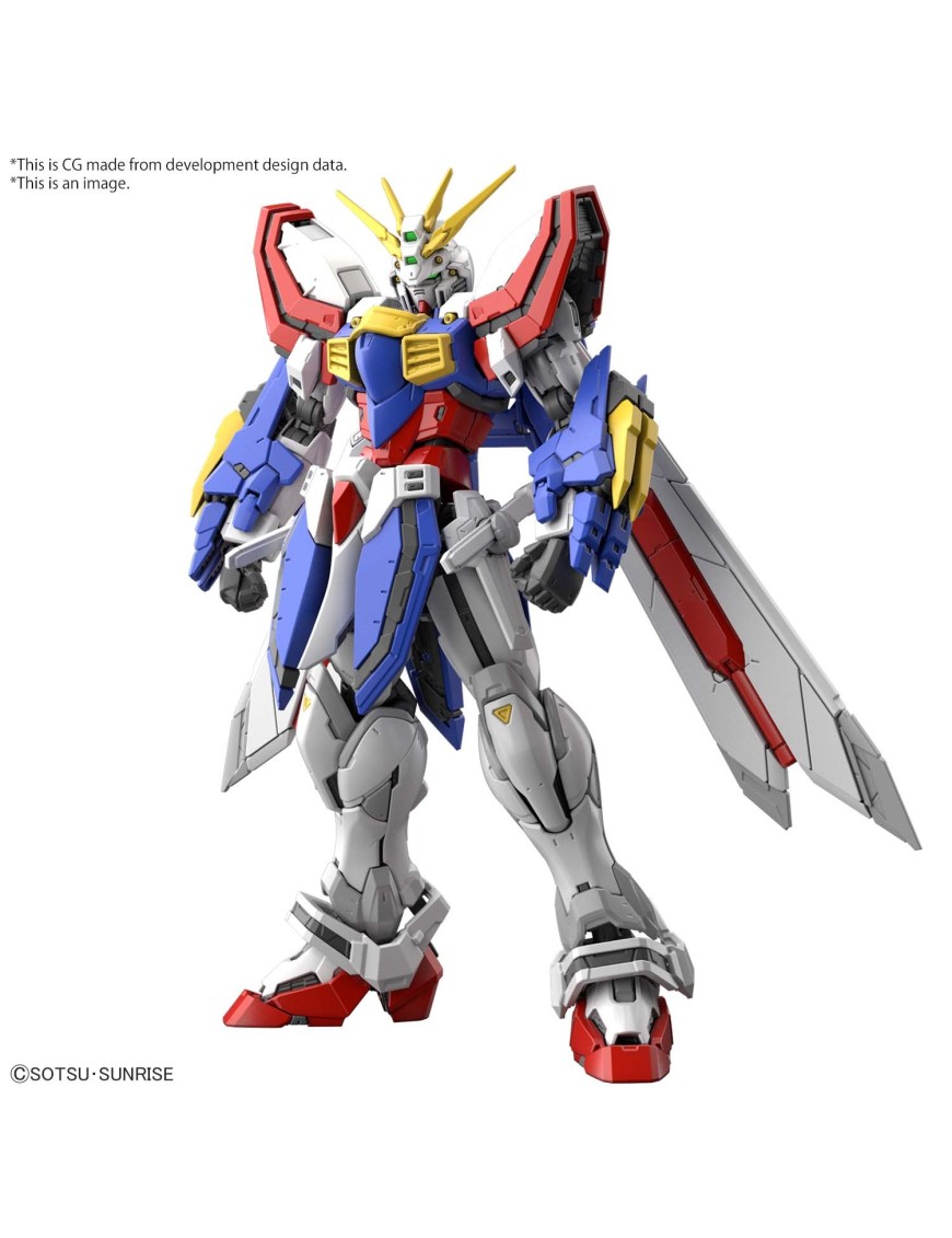 Bandai Real Grade RG 1/144 Mobile Suit Gundam GF13-017NJII God Gundam Bandai Real Grade RG 1/144 Mobile Suit Gundam GF13-017NJII God Gundam