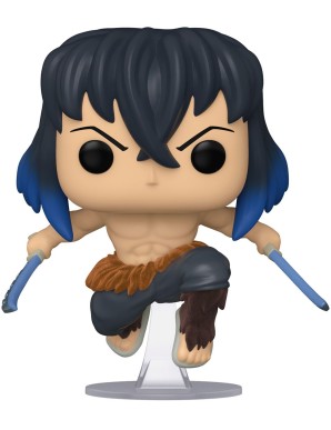Funko POP! Animation 875 Demon Slayer Kimetsu No Yaiba Inosuke Hashibira Flocked Chase Limited Edition Special Edition