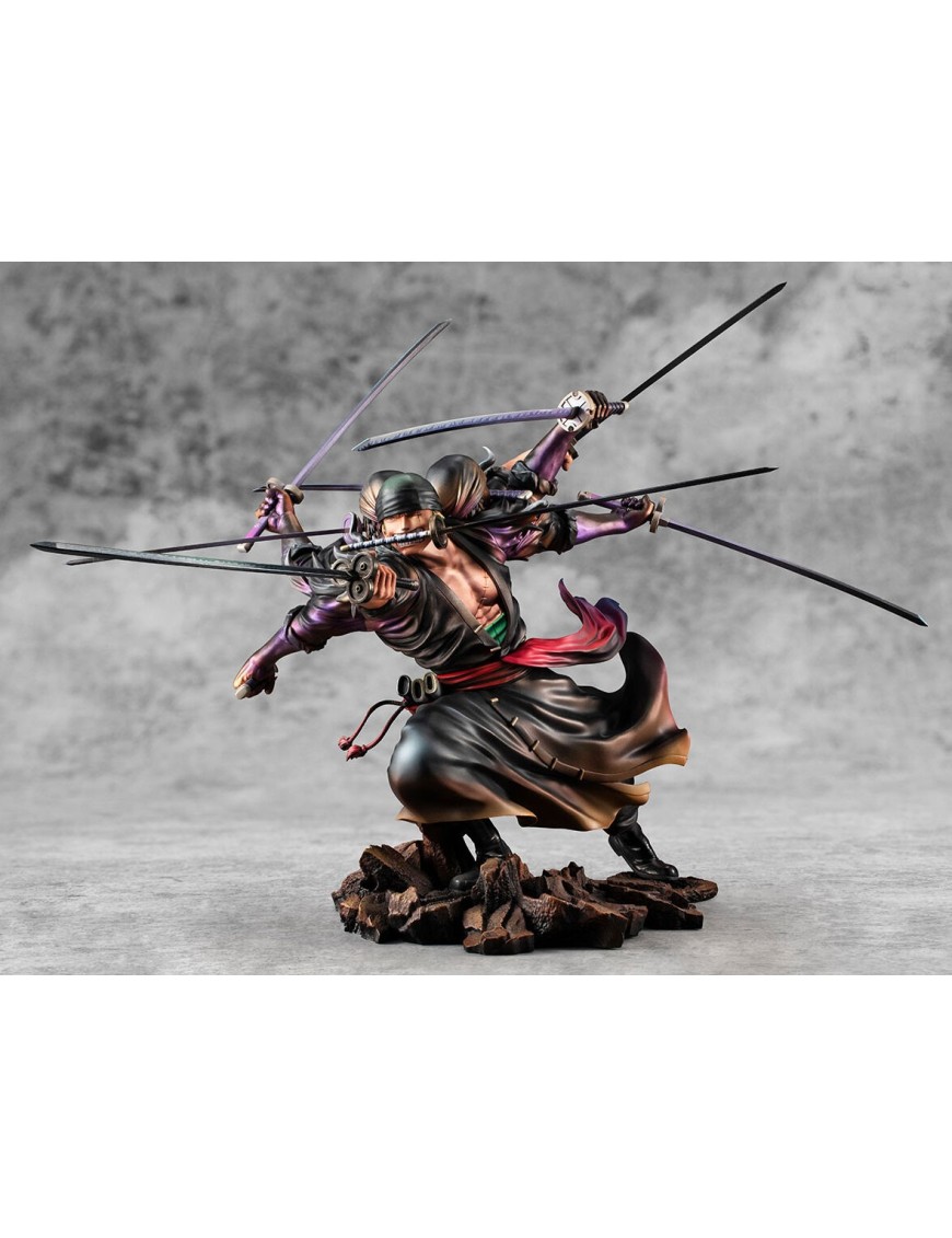 Megahouse P.O.P. Portrait of Pirates One Piece SA-Maximum Roronoa Zoro Demon Spirit Kyotouryuu Ashura