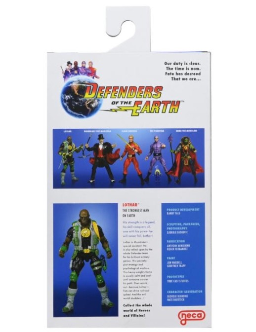 Neca Defenders of the Earth Lothar