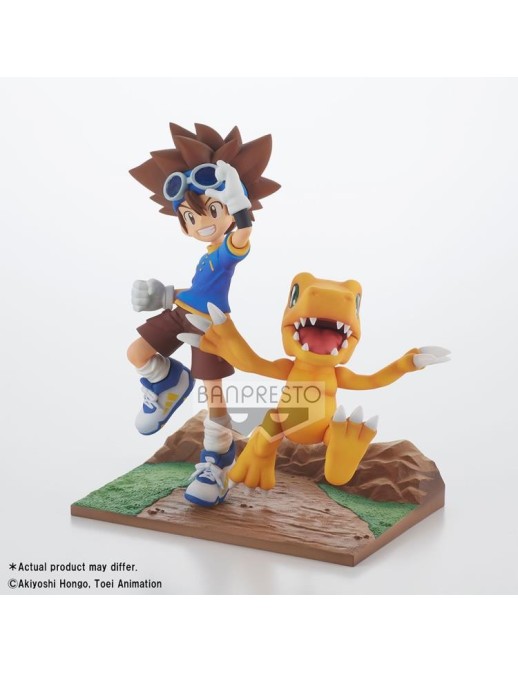 Banpresto DXF Adventure Archives Digimon Adventure Taichi & Agumon
