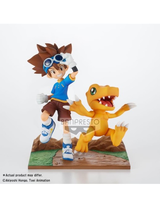 Banpresto DXF Adventure Archives Digimon Adventure Taichi & Agumon