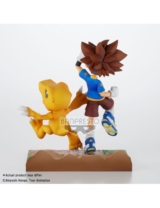 Banpresto DXF Adventure Archives Digimon Adventure Taichi & Agumon