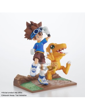 Banpresto DXF Adventure Archives Digimon Adventure Taichi & Agumon