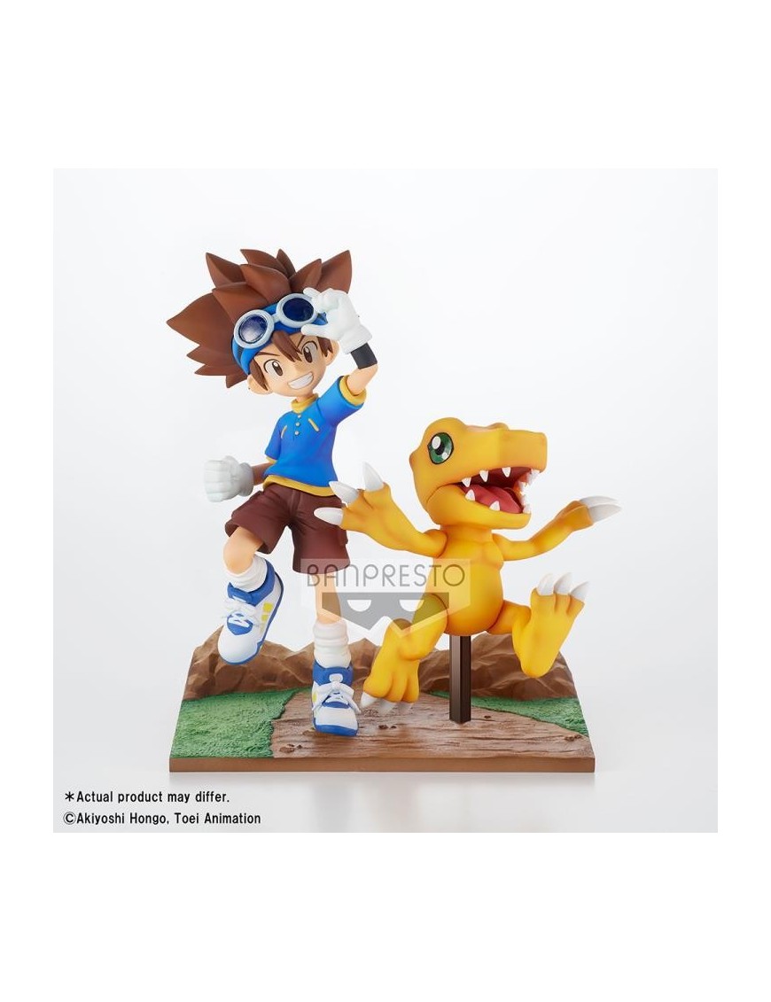 Banpresto DXF Adventure Archives Digimon Adventure Taichi & Agumon