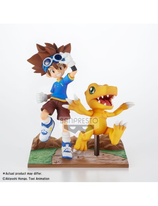 Banpresto DXF Adventure Archives Digimon Adventure Taichi & Agumon