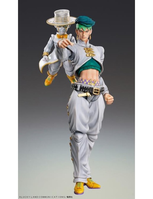 Medicos Super Action Statue JoJo's Bizarre Adventure Diamond is Unbreakable Rohan Kishibe & Heaven's Door
