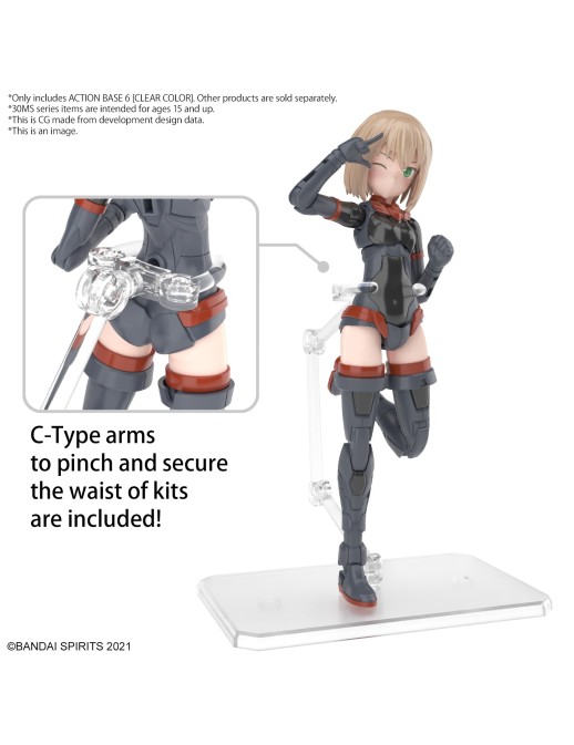 Bandai Gundam Action Base 6 Clear