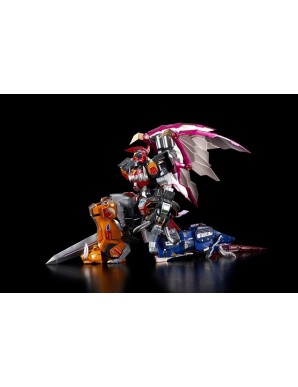 Flame Toys Mighty Morphin Power Rangers Go! Kara Kuri Combine Dino Megazord