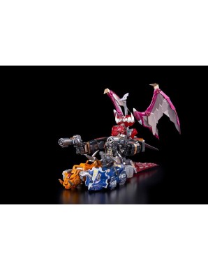 Flame Toys Mighty Morphin Power Rangers Go! Kara Kuri Combine Dino Megazord