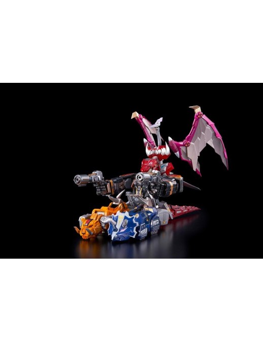 Flame Toys Mighty Morphin Power Rangers Go! Kara Kuri Combine Dino Megazord