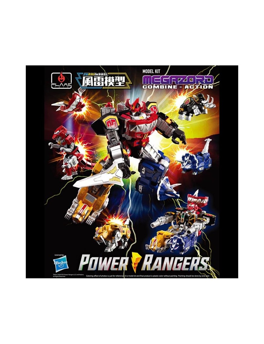 Flame Toys Model Kit Series Mighty Morphin Power Rangers Megazord