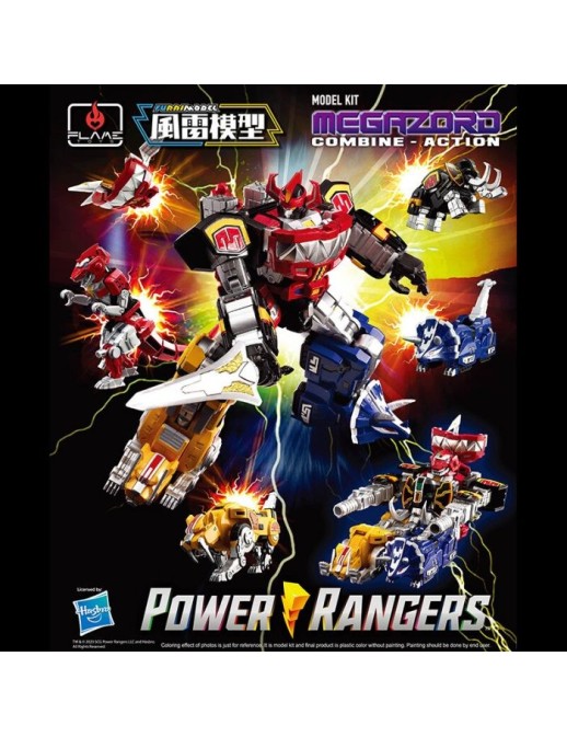 Flame Toys Model Kit Series Mighty Morphin Power Rangers Megazord