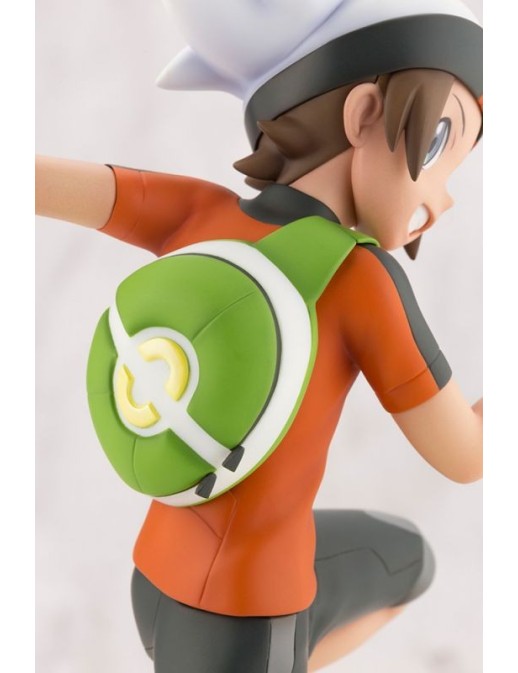 Kotobukiya ARTFX J Pokemon Series Brendon and Treecko