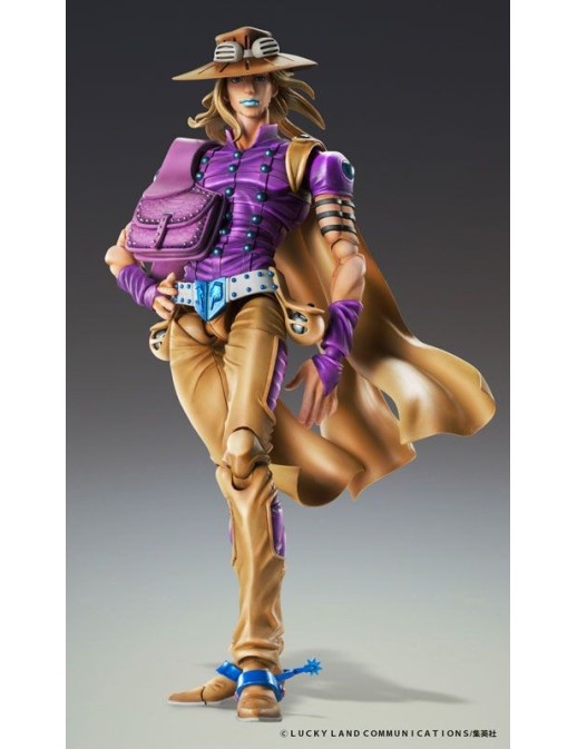 Medicos Super Action Statue JoJo's Bizarre Adventure Steel Ball Run Gyro Zeppelli Version 1.5