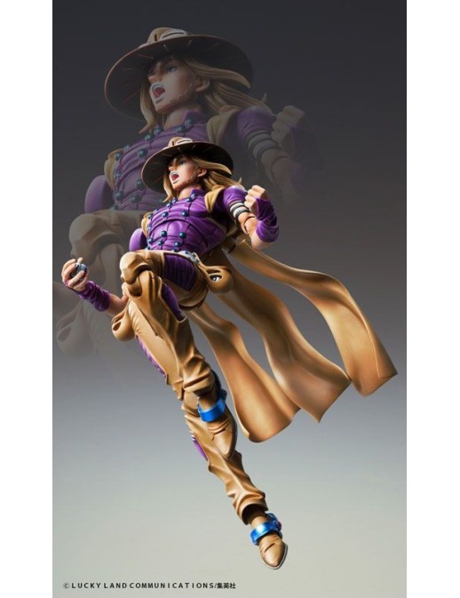 Medicos Super Action Statue JoJo's Bizarre Adventure Steel Ball Run Gyro Zeppelli Version 1.5