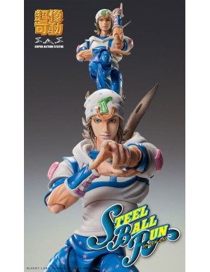 Medicos Super Action Statue JoJo's Bizarre Adventure Steel Ball Run Johnny Joestar