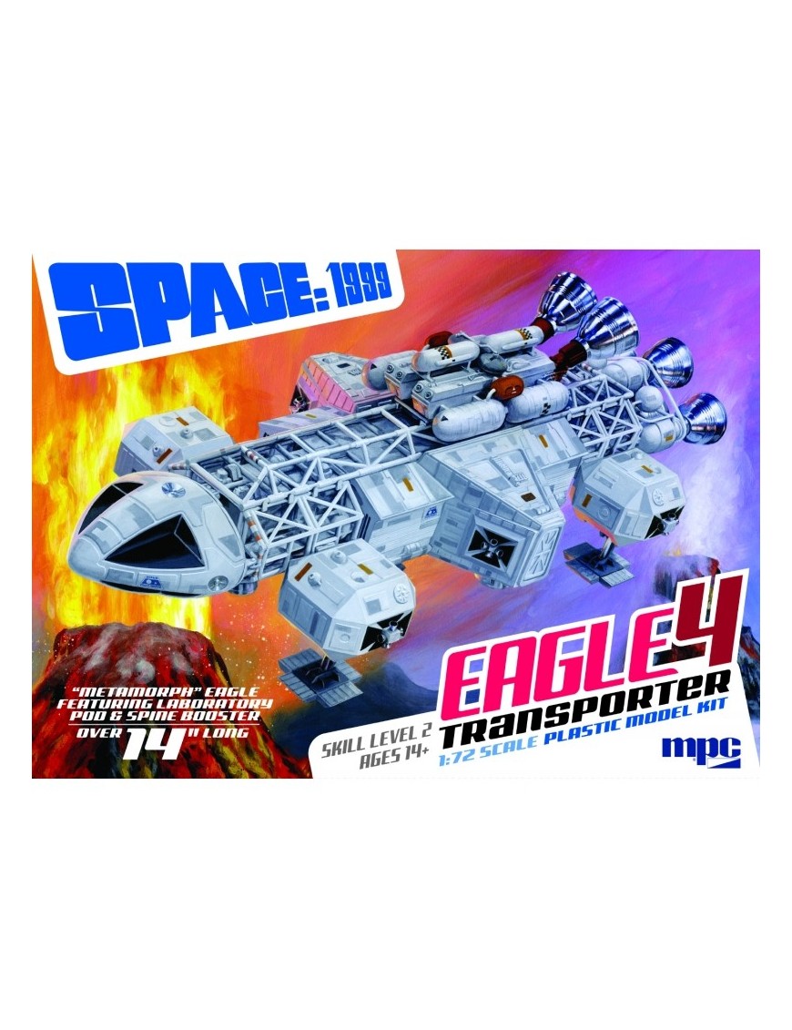 MPC Space 1999 Eagle 4 Transporter 1/72 Scale Plastic Model Kit MPC Space 1999 Eagle 4 Transporter 1/72 Scale Plastic Model Kit