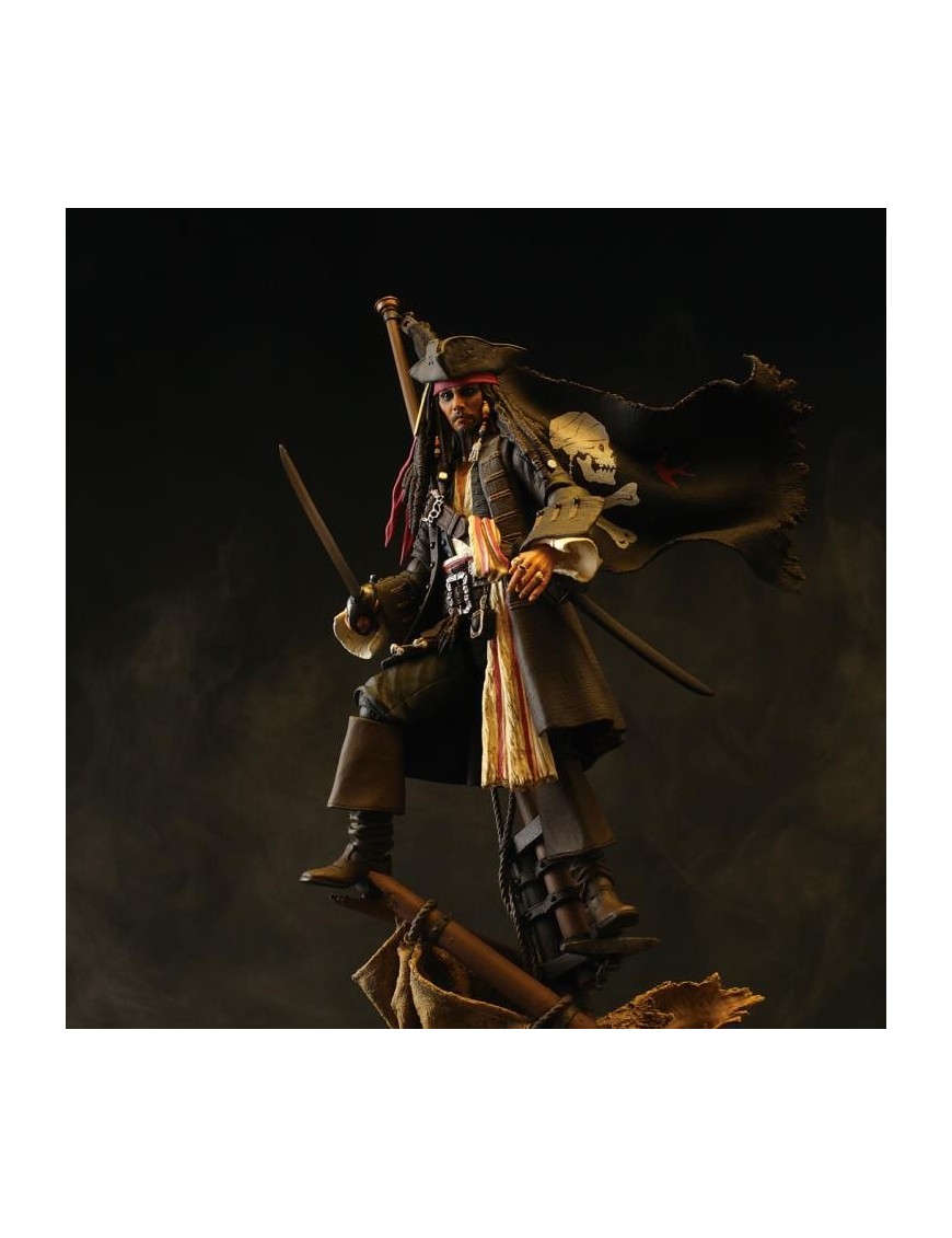 Kaiyodo Revoltech Pirates of the Caribbean Jack Sparrow Kaiyodo Revoltech Pirates of the Caribbean Jack Sparrow