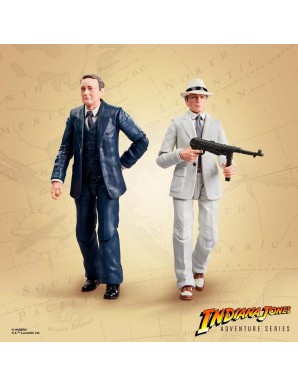 Hasbro Indiana Jones Adventure Series Indiana Jones Raiders of the Lost Ark Marcus Brody & René Belloq Ark Showdown