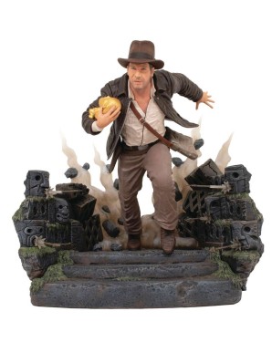 Diamond Select Toys Raiders of the Lost Ark Gallery Indiana Jones Deluxe Figure Diorama