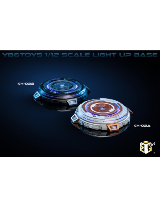 86Toys KH-02B Light-Up 1/12 Scale Display Base Black