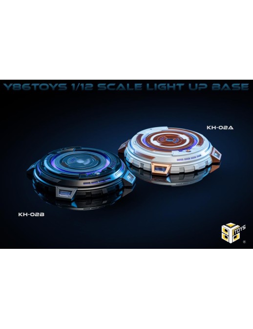 86Toys KH-02B Light-Up 1/12 Scale Display Base Black