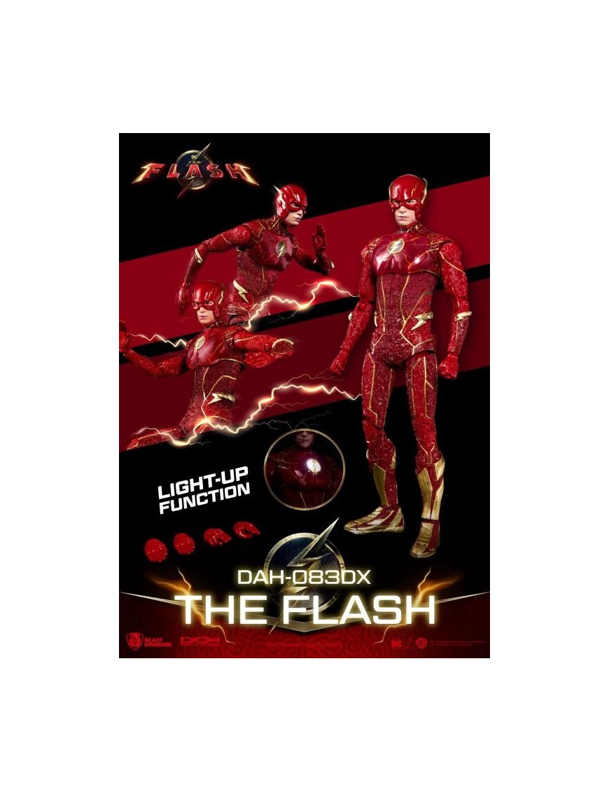 Beast Kingdom Dynamic 8ction Heroes DAH-083 The Flash Beast Kingdom Dynamic 8ction Heroes DAH-083 The Flash