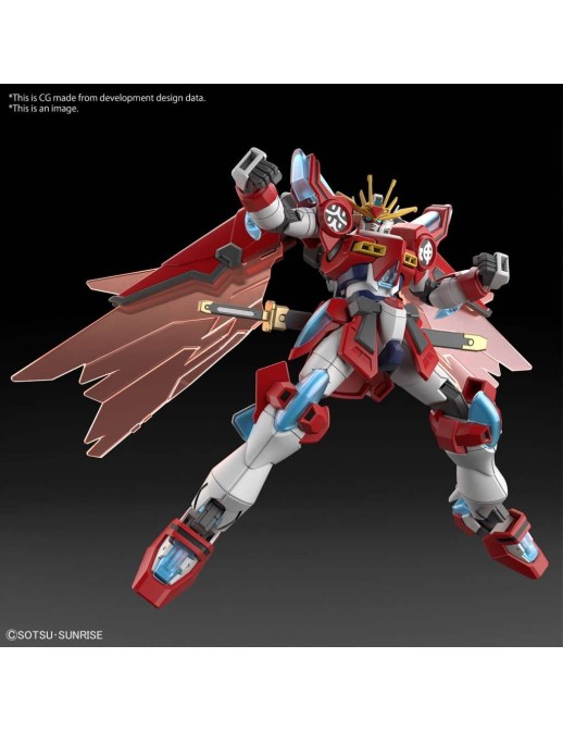 Bandai High Grade HGGBM 1/144 Mobile Suit Gundam SBG-E01 Shin Burning Gundam