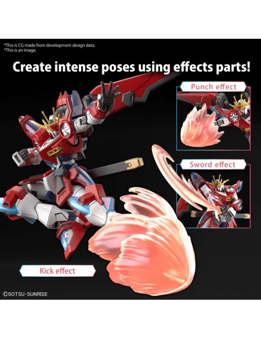 Bandai High Grade HGGBM 1/144 Mobile Suit Gundam SBG-E01 Shin Burning Gundam
