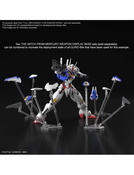 Bandai Full Mechanics 1/100 Mobile Suit Gundam XVX-016 Gundam Aerial