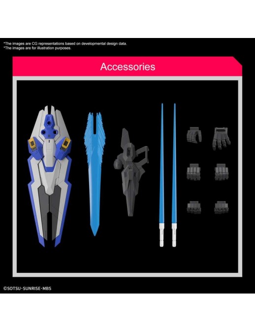 Bandai Full Mechanics 1/100 Mobile Suit Gundam XVX-016 Gundam Aerial